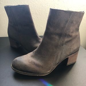Franco Sarto Leather Boots size 9